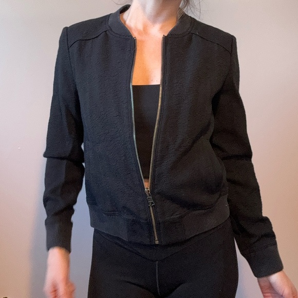 Black Zip Up - Picture 4 of 6